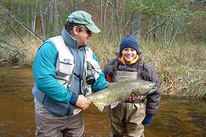 Fly fishing resources in Michigan and Indiana.